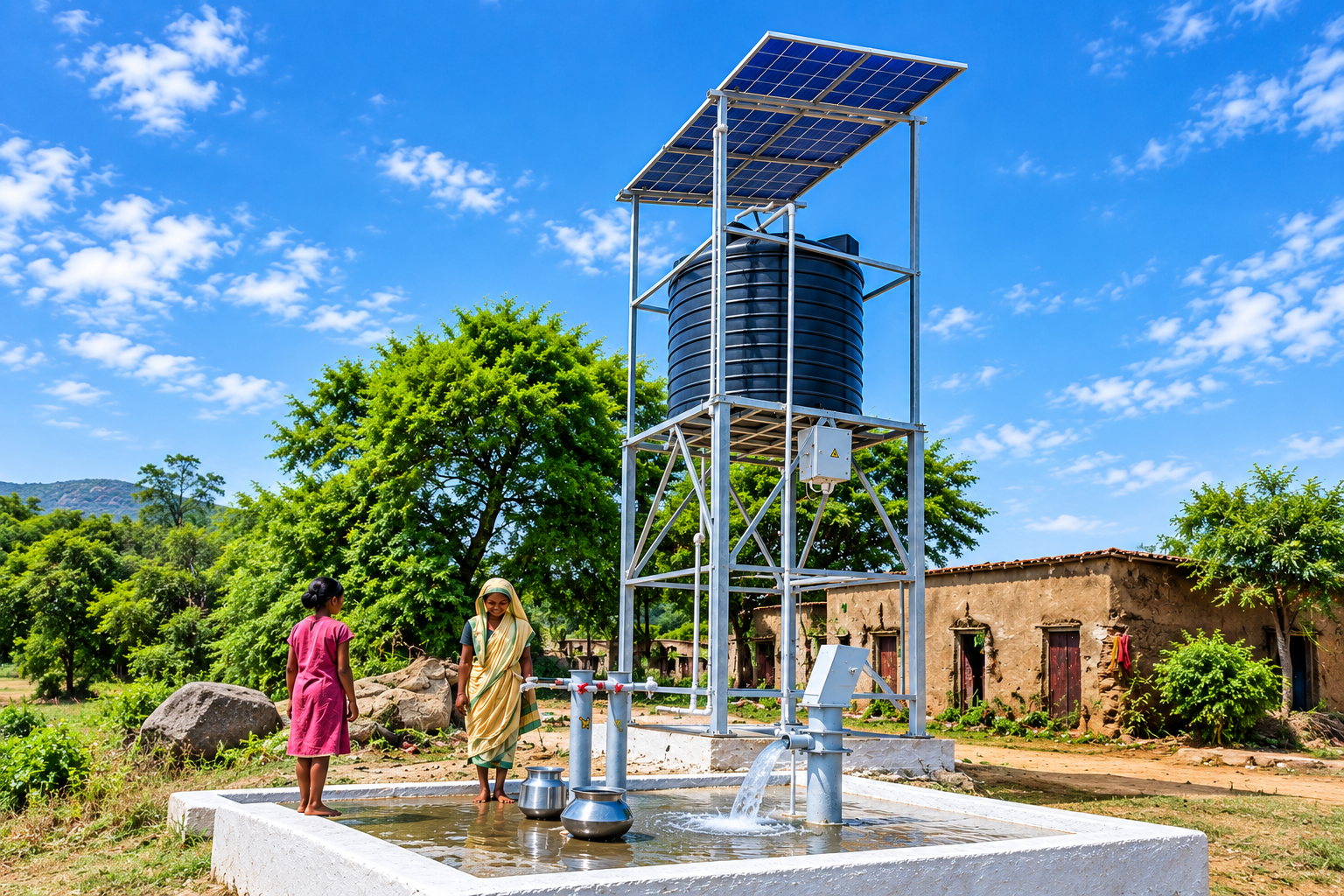 Solar Water Pumping System